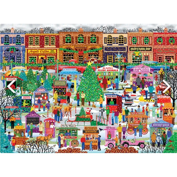 Święta w mieście, Puzzle XXL (500el.) - Sklep Art Puzzle